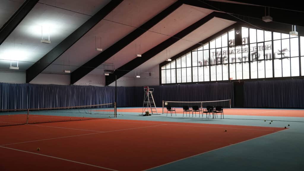 Tenniscourt im Vital Resort Emsland